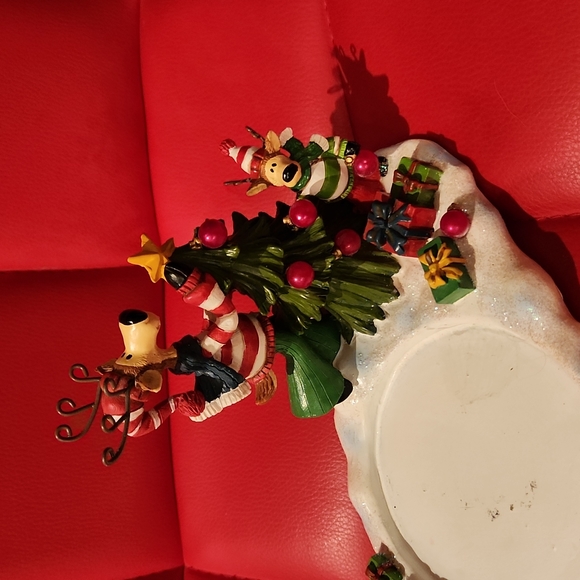 Yankee Candle 2011 Reindeer large jar candle holder - Picture 2 of 3